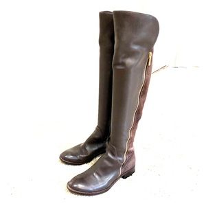Michael Kors Over the knee Leather & Suede Boots
